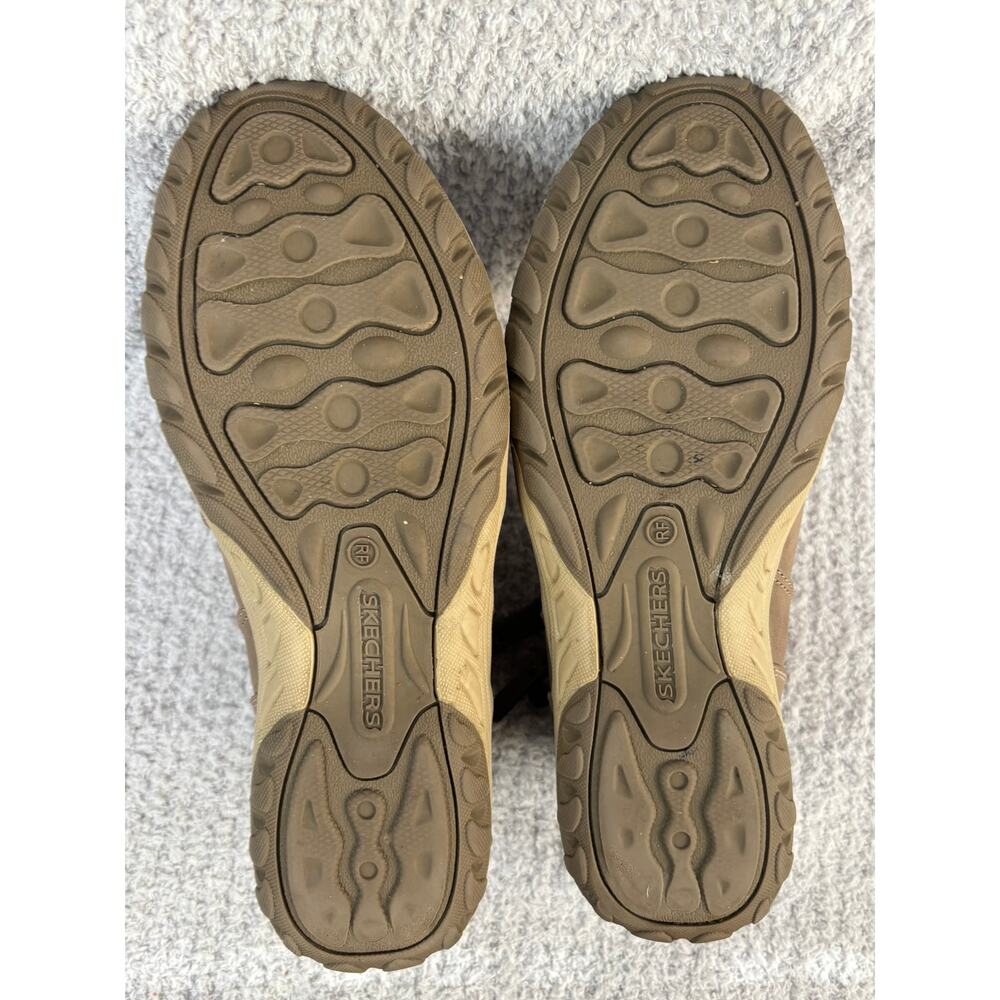 Skechers Women's Tan Faux Suede Relaxed Fit Booties Boots Size 8.5 #67115 - Picture 6 of 8